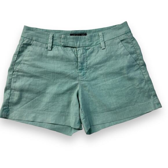 Level 99 Linen-blend Shorts Size 26 - Picture 1 of 5